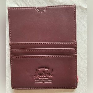 Herschel leather card holder